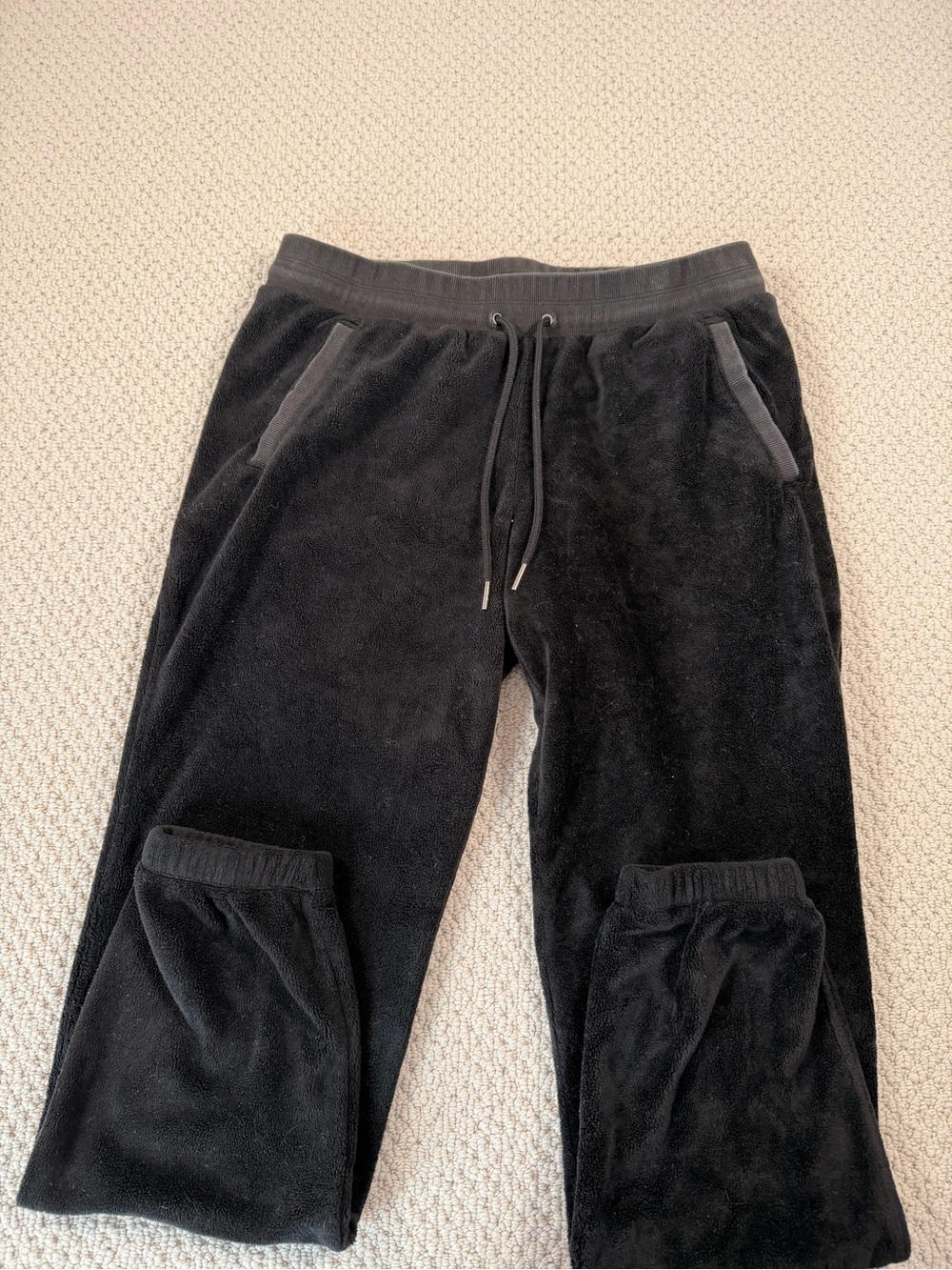 Athleta Black Fleece Joggers